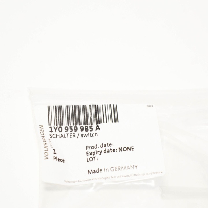 фото №3, Vw beetle convertible 1y мікро switch 1y0959985a оригінал