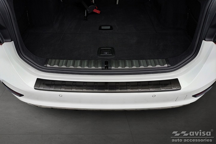 фото №13, Накладка na бампер задний do bmw 3 vii g21 универсал чёрная