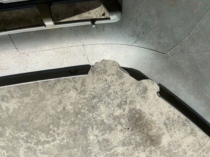 фото №14, Бампер перед переднє mercedes w124 вузька планка 1248850825 1985-1989