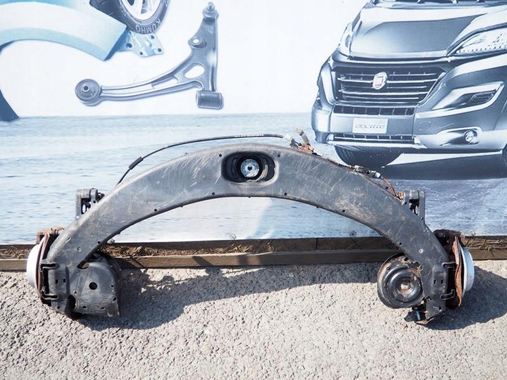фото №6, Ось балка задняя диски mercedes w169 w245