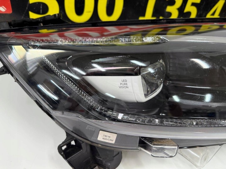 фото №7, Renault espace v фара лампы полный led pure vision 260608372r 260108498r