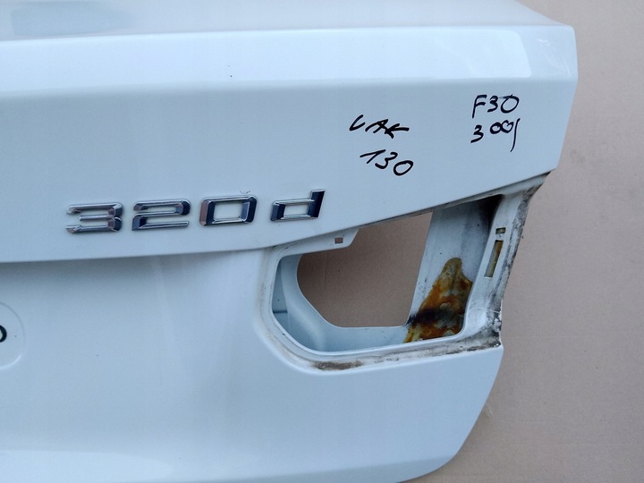 фото №8, Bmw f30 кришка альпійський білий