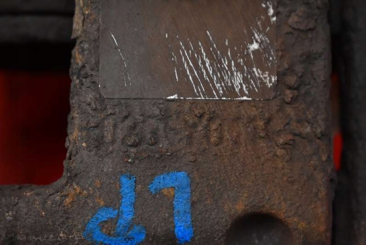 фото №8, Суппорт тормозной левый перед peugeot 307 1.6 16v 109 km 01-05