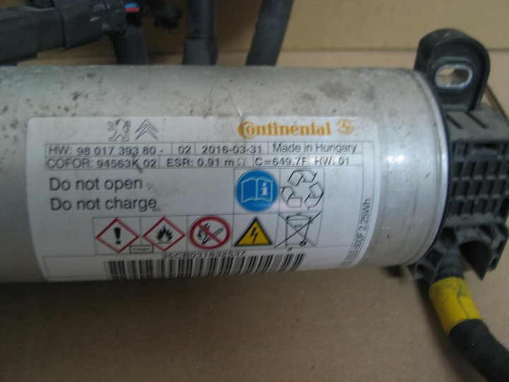 фото №9, Модуль старт сплав конденсатор peugeot citroen 9801739380 9802096780