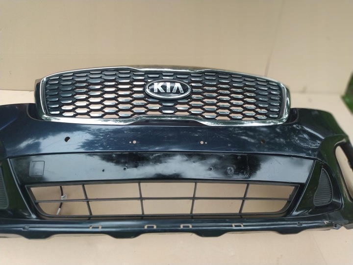 фото №10, Kia sorento 17- рестайлинг бампер переднее bez отверстий hit