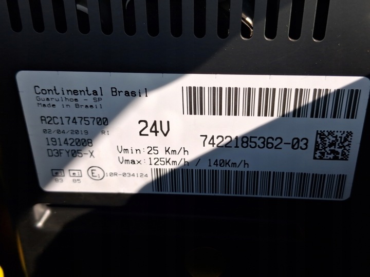 фото №6, Приборы спидометр спидометр renault гамма d автомат 7422185362