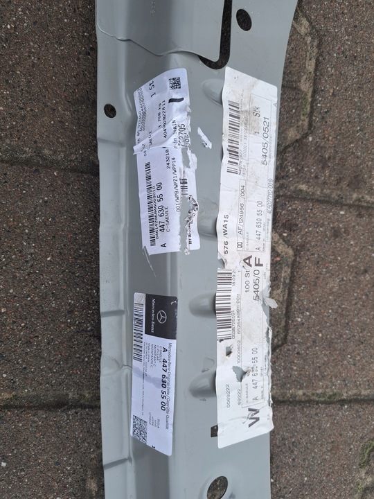 фото №3, Стійка поріг обшивка mercedes vito v-klasa 447