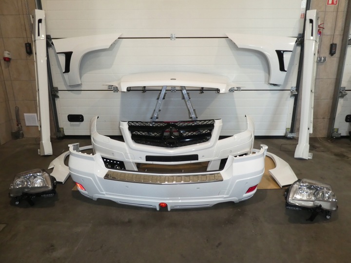 фото №12, Mercedes glk x204 капот бампер перед зад пороги brabus