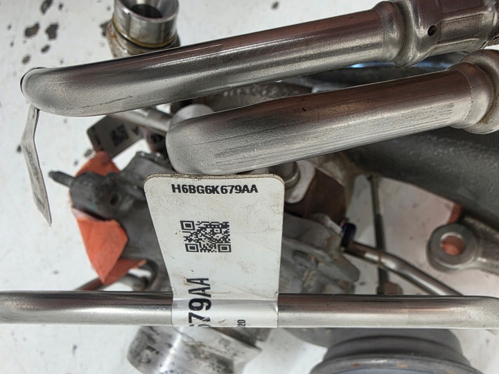 фото №9, Ford fiesta mk8 турбина турбина h6bg-6k682-ad d3v9n 1,0 eco