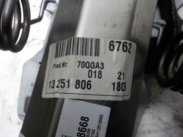 фото №9, Opel astra 2012r. 1.7 cdti рульова колонка замок запалювання 13351022 22762556