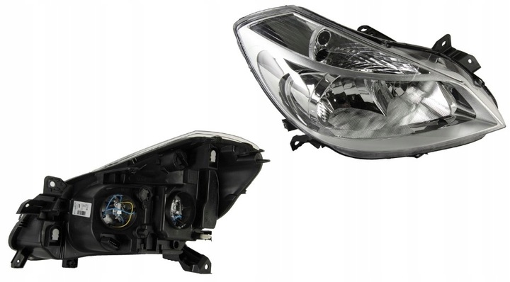 фото №1, Фара лампа правые renault clio iii 08-09 valeo