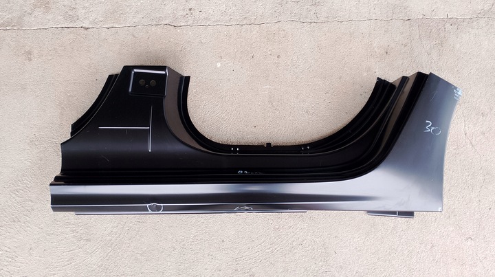 фото №5, Opel corsa f левый порог зад стойка спуск