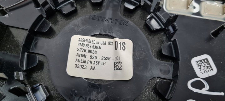 фото №15, Sq8 4m rsq8 q8 вкладка зеркало фотохромный правые перед 4m8857536n