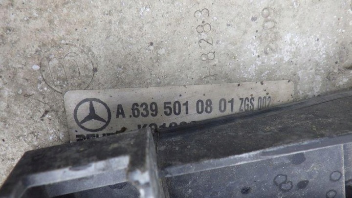 фото №12, Комплект радіатор mercedes vito ii w639 2.2 cdi a6398350070 a6395011101