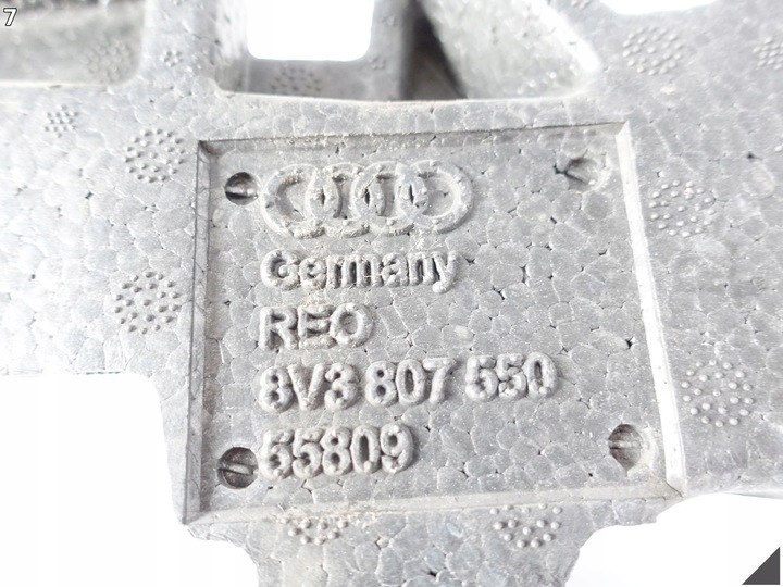 фото №8, Audi a3 8v3 8v0 13-16 абсорбер пена бампер перед балка