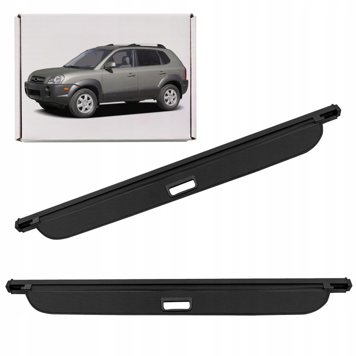 фото №1, Hyundai tucson i jm 2004-2009 ролета багажника 08180-2e600-j9 нова чорна