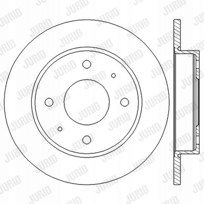фото №1, Диски гальмівні jurid 562574jc
