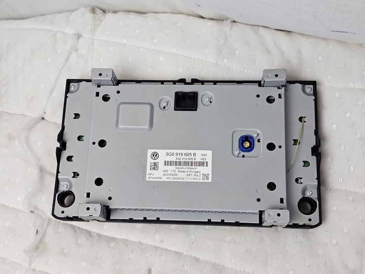 фото №3, Екран дисплей радіо vw golf vii passat b8 3g0919605b