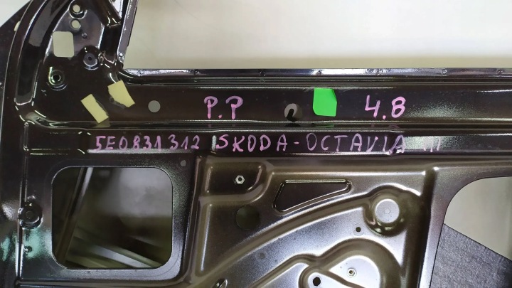фото №16, Дверь перед правое skoda octavia mk3 5e