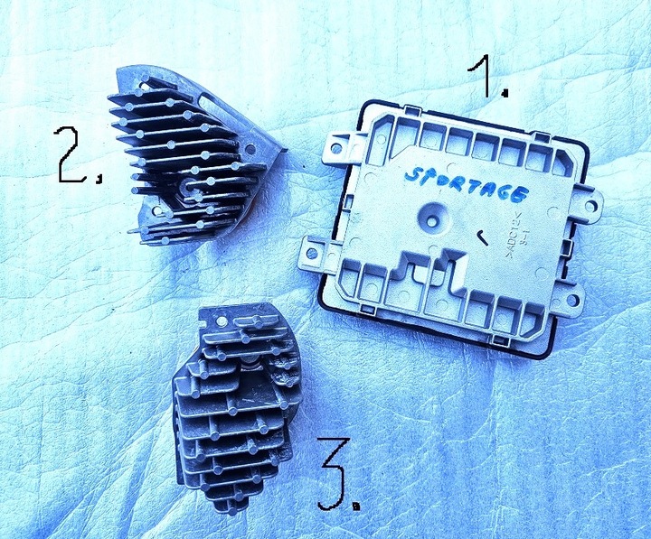 фото №1, Org sportage v 21- преобразователь модуль led r292181010 w лампа перед левый