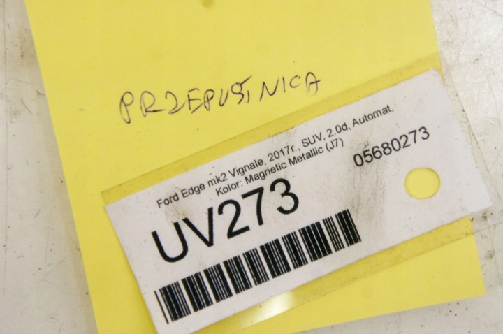 фото №6, Uv273 ford edge mk2 2.0d дроссельная заслонка 9806625280