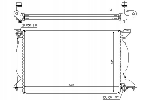 фото №14, Радиаторов воды nissens 60302a