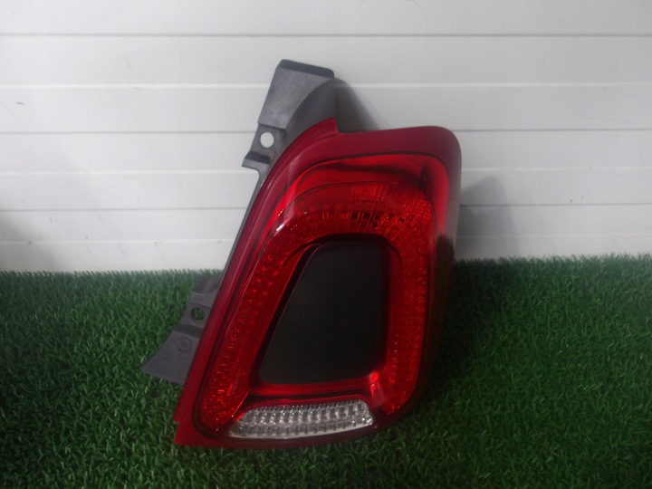 фото №7, Fiat 500 500s рестайлінг 15-22 cabrio кришка задня бампер зад лампи grigio 695/a