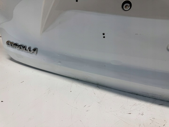 фото №10, Toyota corolla e21 універсал 19- кришка багажника зад задня біла скло