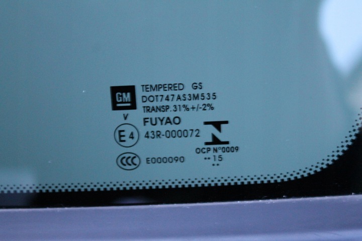 фото №5, Скло прокладка хром лівий зад hb opel astra k v