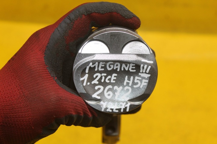 фото №12, Поршень шатун renault megane iii nissan 1.2 tce h5f 72l71 g8051 174 a4