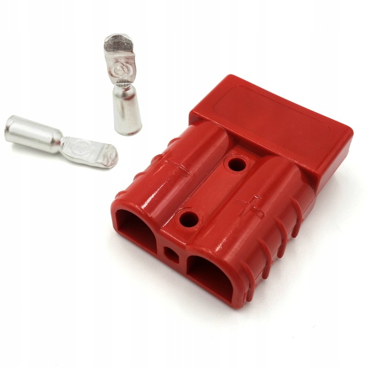 фото №1, Разъём соединитель тип anderson sb50a красная