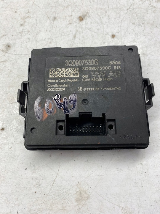 фото №1, Volkswagen golf vii модуль 3q0907530g шлюз
