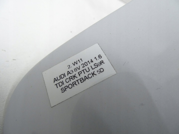 фото №9, Крышка заливка топлива + крышка + амортизатор audi a3 8v ls9r sportback 8v4809906