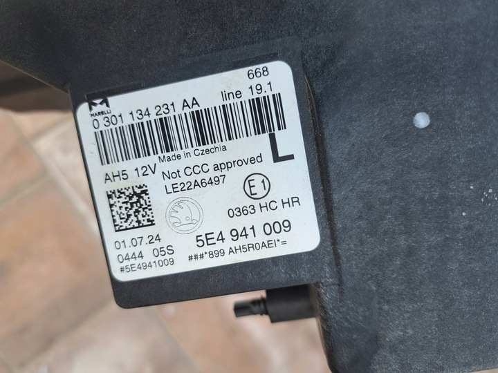 фото №10, Skoda octavia iv рестайлінг лампи лівий праві перед 5e4941010 5e4941009