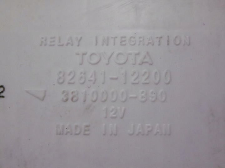 фото №7, Toyota corolla 9 e12 реле модуль 82641-12200 3810000-890