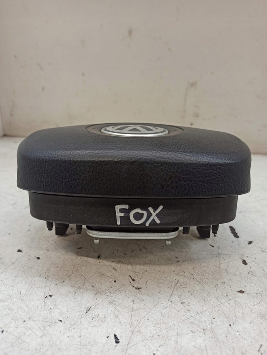 фото №5, Volkswagen fox оригинал air bag подушка руль водителя кожа 1t0880201a