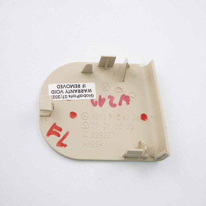 фото №12, Mercedes w211 w219 заглушка сиденья левый перед beż