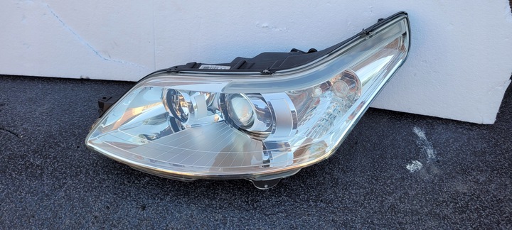 фото №1, Лампа левая перед передняя citroen c4 bi ксенон поворотный 9646894380