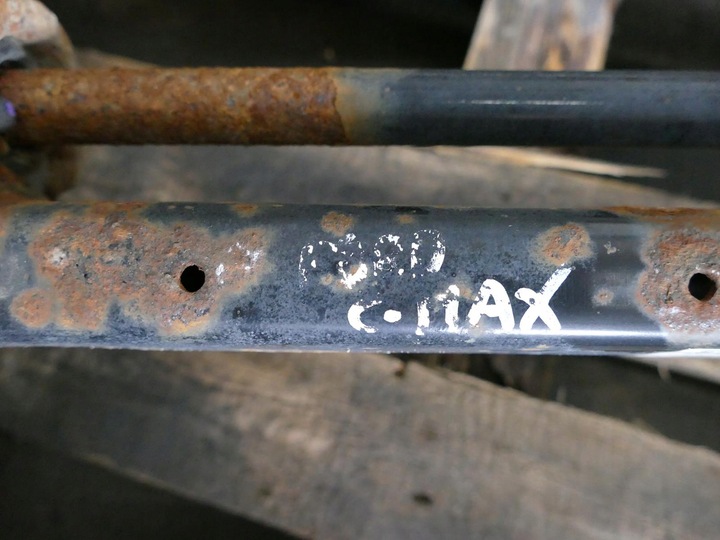 фото №14, Ford c-max i 1.6 tdci балка зад підрамник ступиця диск амортизатор важіль kpl