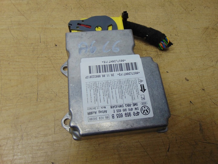 фото №5, Датчик модуль подушка безпеки audi a6 c6 4f0959655b +штекер