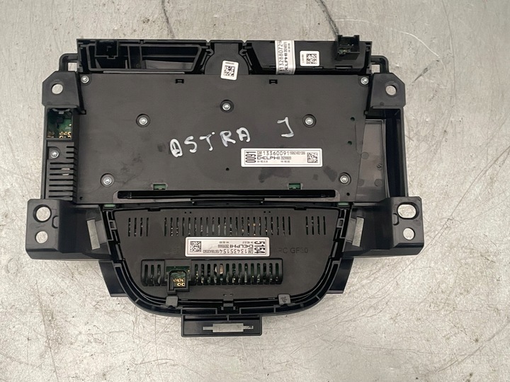 фото №4, Opel astra j радиопроигрыватель панель дисплей cd радио комплект