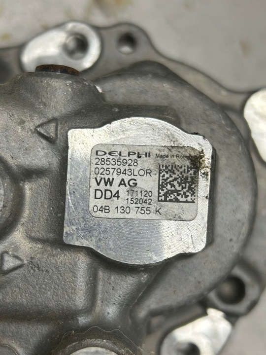 фото №3, Vw насос впрыскивающий tdi 04b130755k