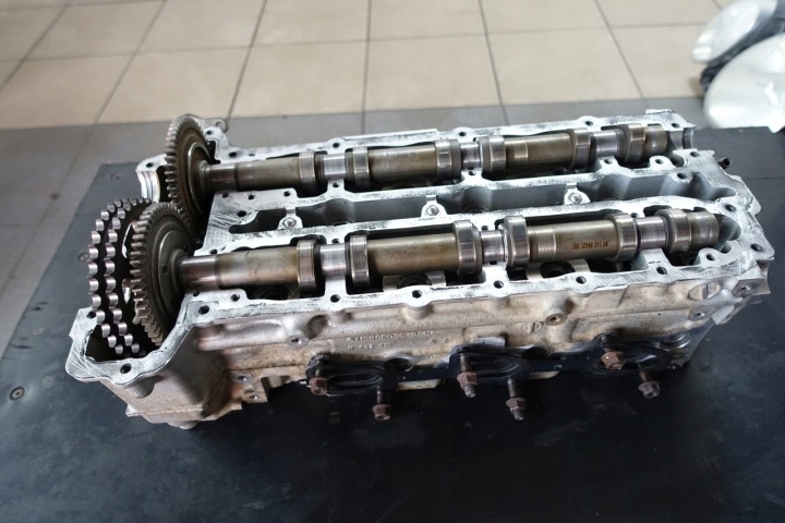 фото №9, Mercedes w212 w221 головка левая 642 v6 cdi sprinter 6420100721 w207 e350