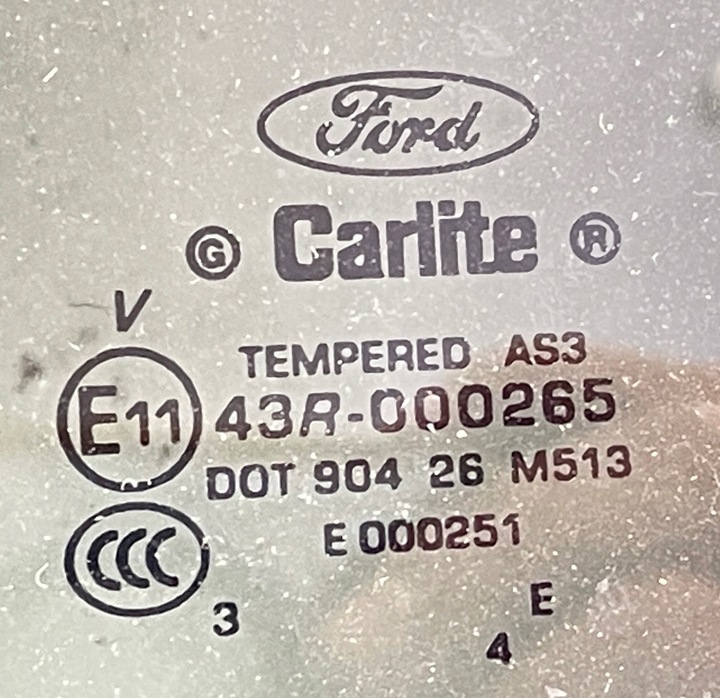 фото №3, Ford explorer 11- стекло кузовная зад левая