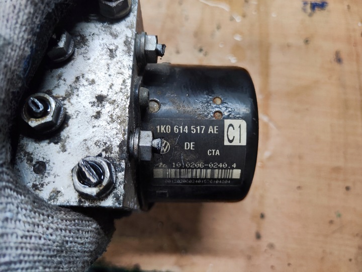 фото №4, Volkswagen vw eos 2.0 fsi насос abs блок керування 1k0907379ac skoda audi seat