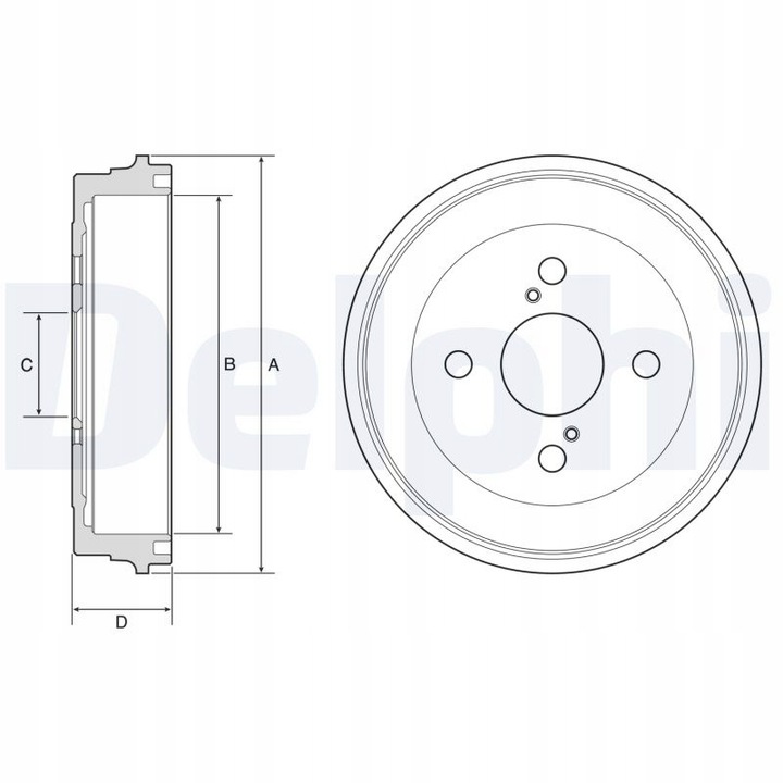 фото №2, Барабан гальмівний delphi bf605