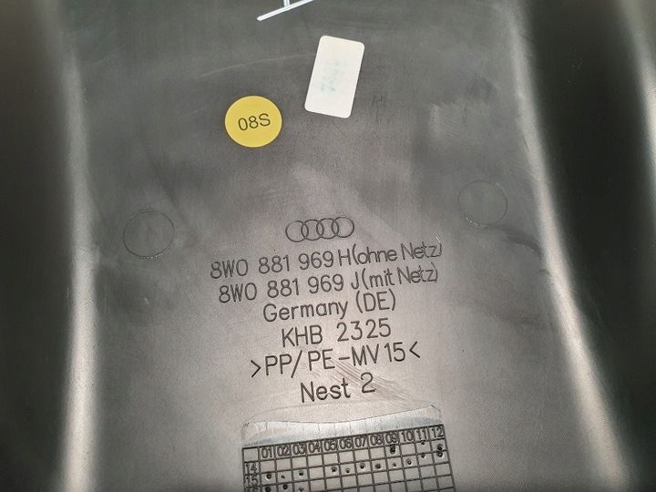 фото №10, Audi a4 b9 2017r 8w0881969h корпус сиденья чёрная оригинал супер состояние