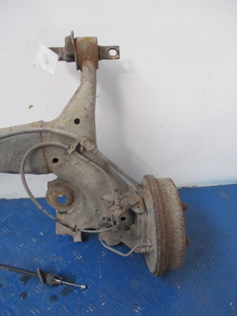 фото №6, Mitsubishi colt vi 02-09r задняя балка ось зад барабаны