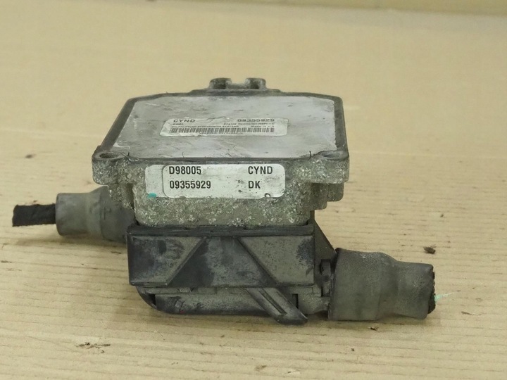 фото №11, Astra ii g 1.6 16v комп'ютер двигуна 09355929 cynd