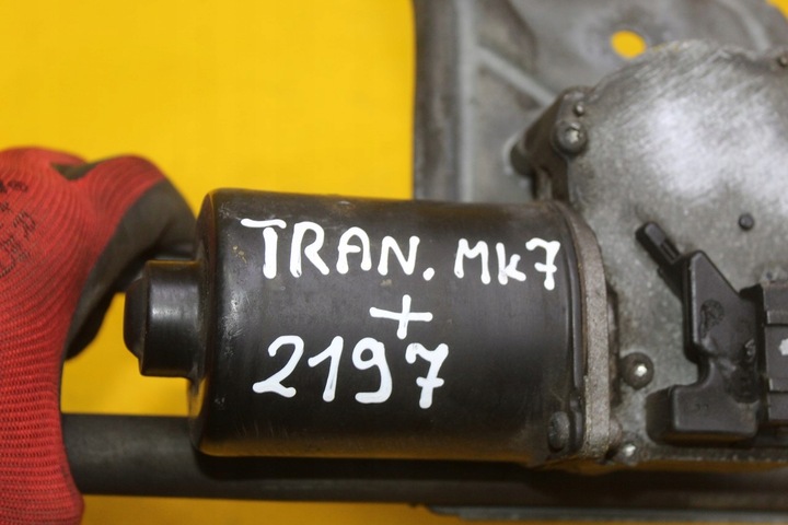 фото №10, Механізм двигунчик двірник перед transit mk7 vii 40452312v